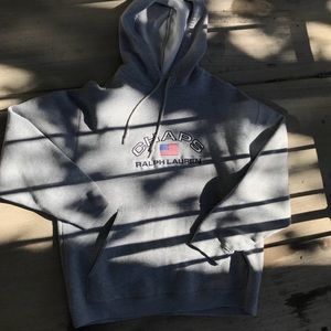 Vintage chaps Ralph Lauren American flag hoodie